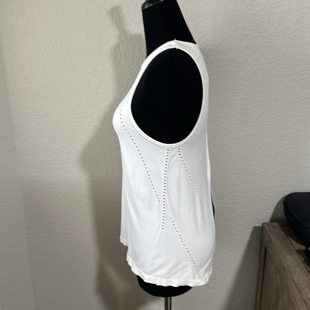 Athleta Womens Foothill Seamless Tank Size XSmall in White - Picture 5 of 9